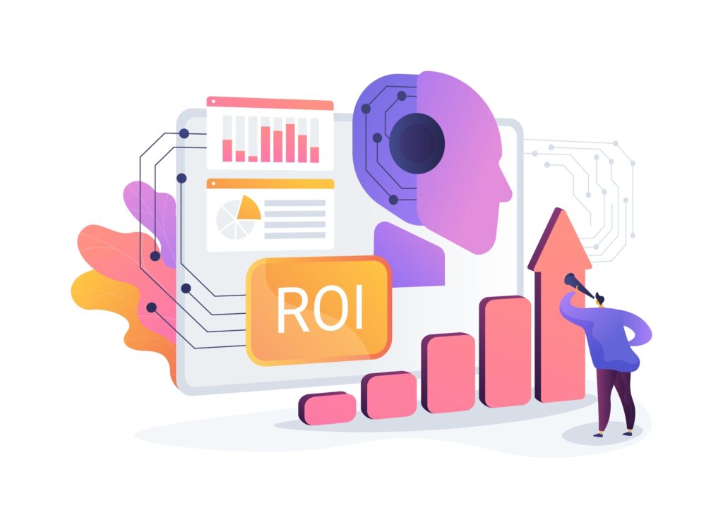 アイキャッチ画像（マーケ投資　ROI）